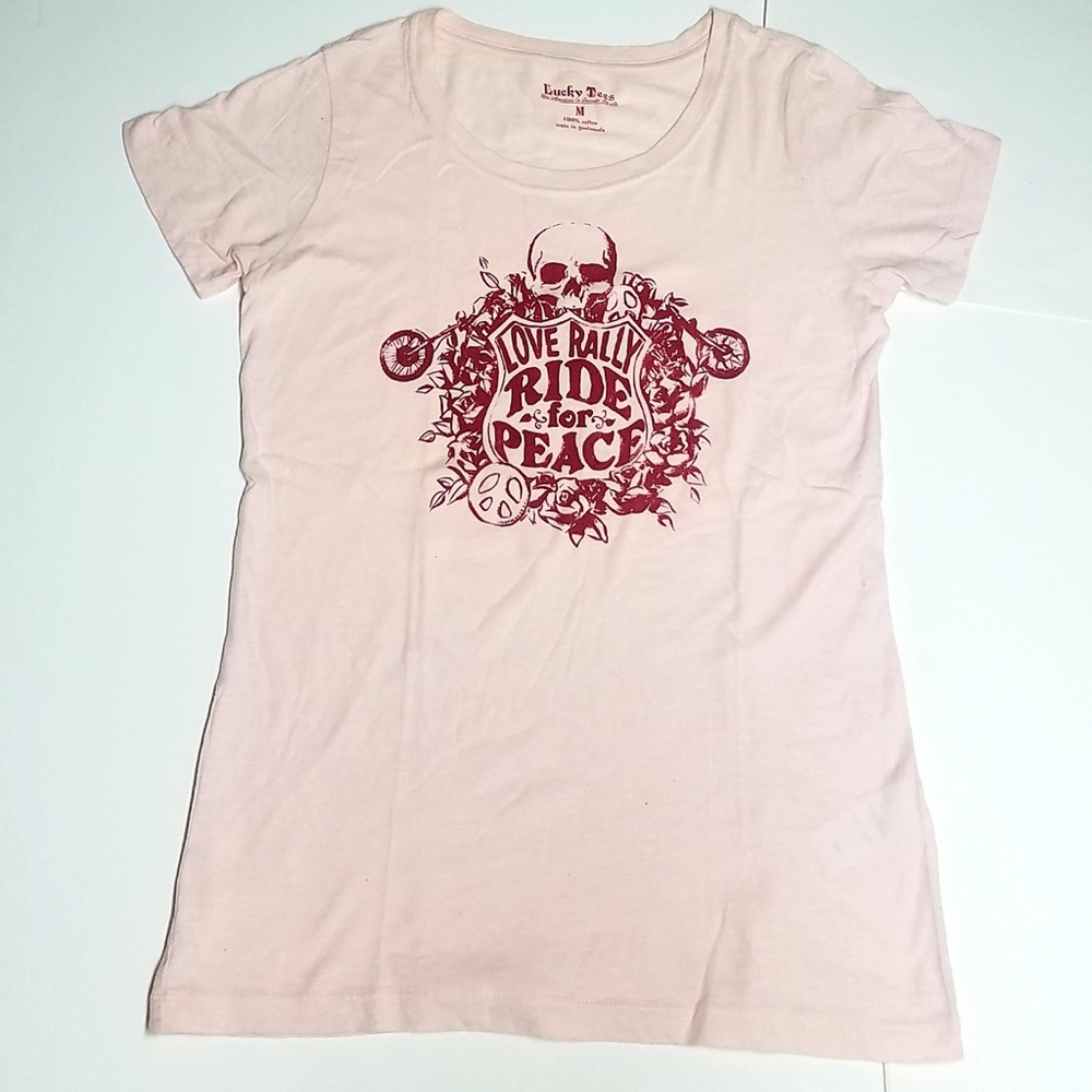 Lucky Brand Womens Medium Graphic T Shirt